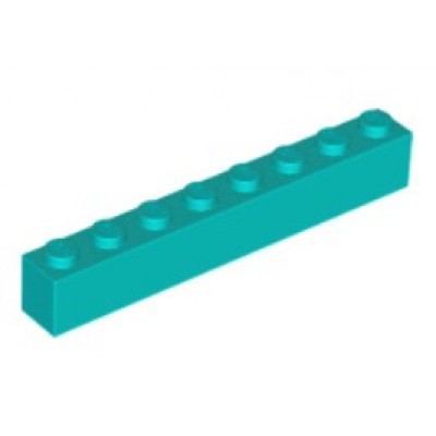 LEGO 1 x 8 Brick Dark Turquoise