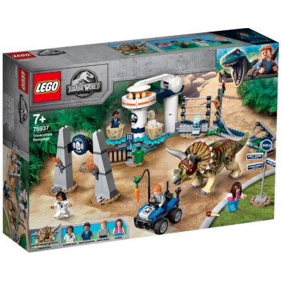 LEGO® Jurassic World Triceratops Rampage 75937