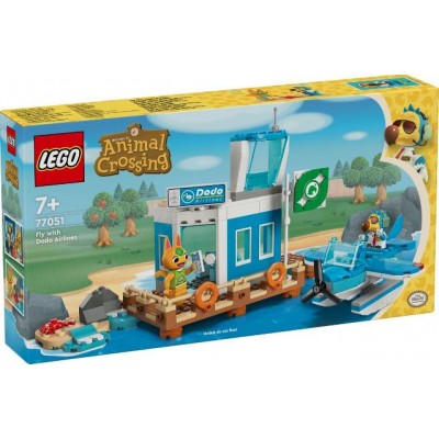 LEGO® Animal Crossing™ Fly with Dodo Airlines Airport Playset 77051