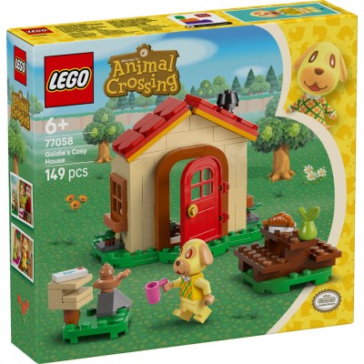LEGO® Animal Crossing™ Goldie’s Cosy House 77058
