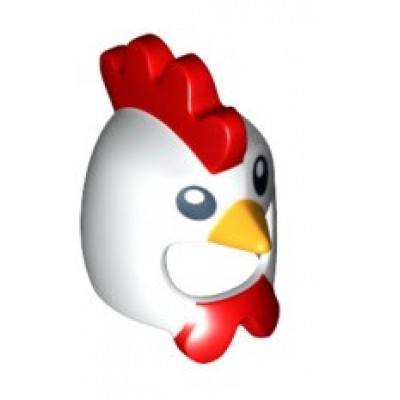 LEGO Minifigure Mask Chicken - White