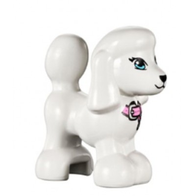 LEGO Dog - Poodle - White