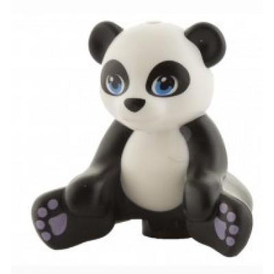 LEGO Panda, Sitting - Dark Azure Eyes