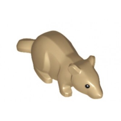 LEGO Rat - Dark Tan