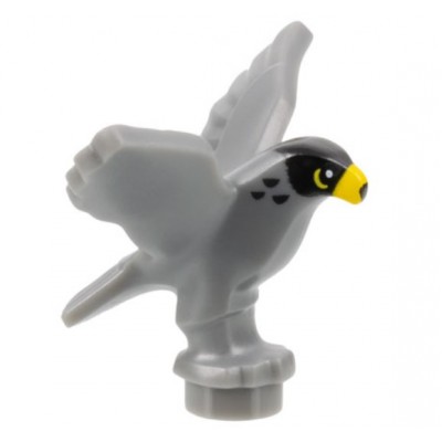 LEGO Bird, Falcon - Dark Bluish Grey