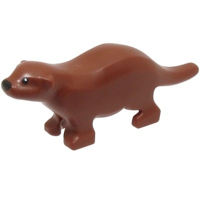 LEGO Otter - Reddish Brown