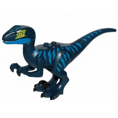 LEGO Dinosaur Raptor / Velociraptor - Lime Eye Patch