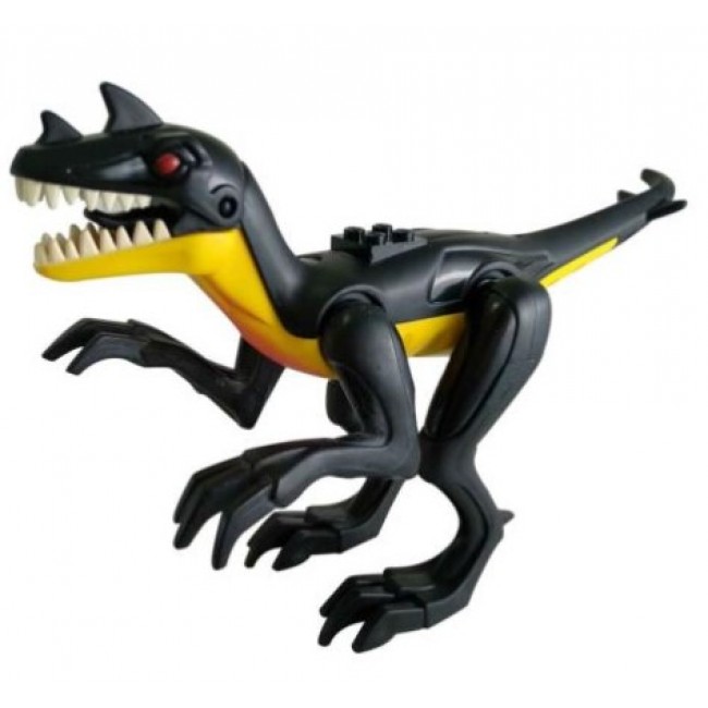 black lego dinosaur