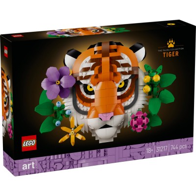 LEGO® Art The Fauna Collection – Tiger 31217