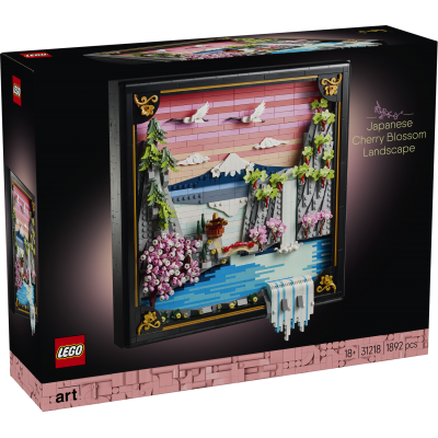 LEGO® Art Japanese Cherry Blossom Landscape 31218