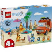 LEGO® Bluey: Bluey’s Beach & Family Car Trip 11202