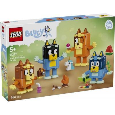 LEGO® Bluey Brick-Built Bluey Family 11217