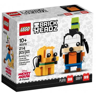 LEGO® BrickHeadz™ Disney Goofy & Pluto 40378