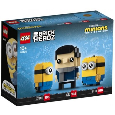 LEGO® BrickHeadz™ Gru, Stuart and Otto 40420