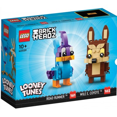 LEGO® BrickHeadz™ Looney Tunes™ Road Runner & Wile E. Coyote 40559