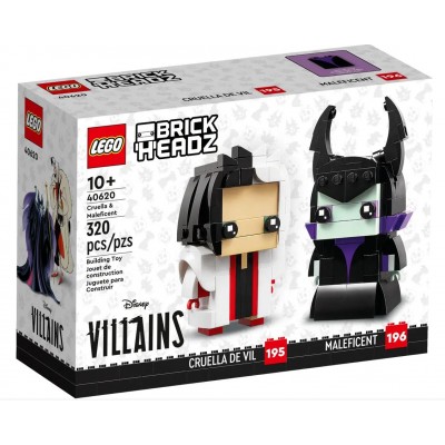 LEGO® BrickHeadz™ Cruella & Maleficent 40620