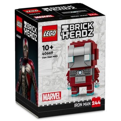 LEGO® BrickHeadz™ Marvel Iron Man MK5 Figure 40669