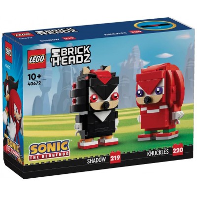 LEGO® BrickHeadz™ Sonic the Hedgehog™: Knuckles & Shadow 40672