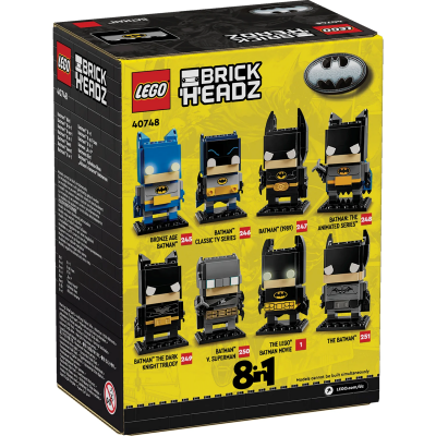 LEGO® BrickHeadz™ Batman™: Batman 8in1 Figure 40748