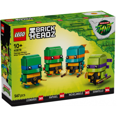LEGO® BrickHeadz™ TMNT Teenage Mutant Ninja Turtles Figures 40878