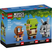 LEGO® BrickHeadz™ Shrek, Donkey & Gingy Figures 40923 LEGO® BrickHeadz™ Shrek, Donkey & Gingy Figures 40923