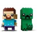 LEGO® BrickHeadz™ Steve and Creeper™ 41612