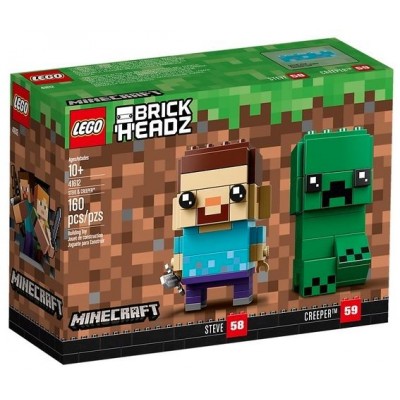LEGO® BrickHeadz™ Steve and Creeper™ 41612