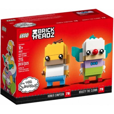 LEGO® BrickHeadz™ Homer Simpson & Krusty the Clown 41632