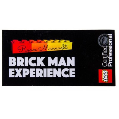 BRICK MAN EXPERIENCE Official Sticker
