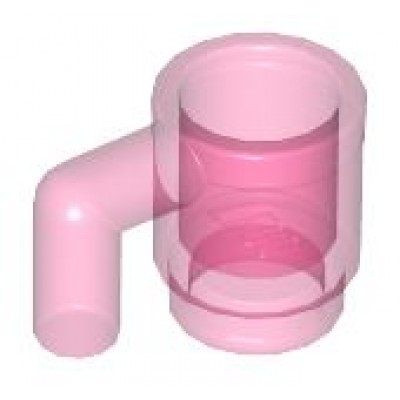 LEGO Minifigure Cup - Trans Dark Pink