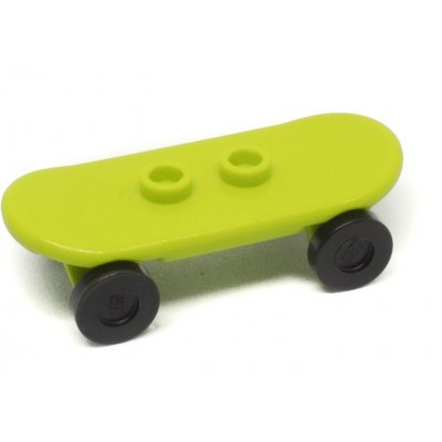 LEGO Minifigure Skateboard - Lime