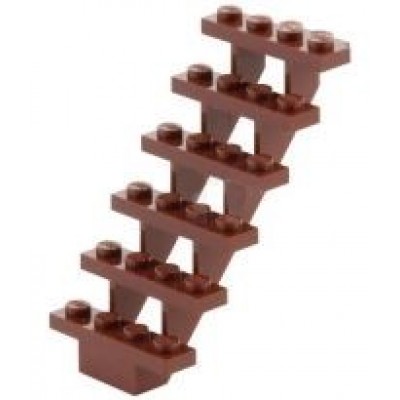 LEGO Staircase - Reddish Brown