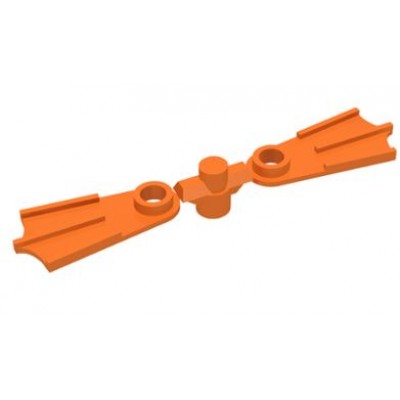 LEGO Minifigure Footgear - Flippers - Orange (Pair)