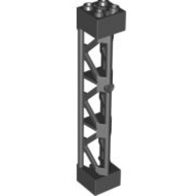 LEGO Lattice Tower - Support Girder - Black