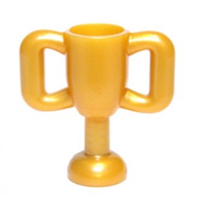 LEGO Minifigure Trophy - Pearl Gold