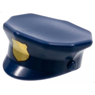 LEGO Minifigure Hat - Police - Dark Blue