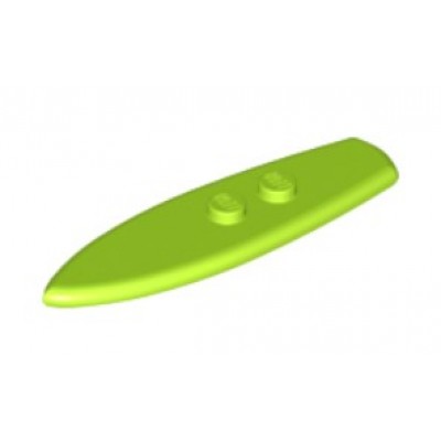 LEGO Minifigure Surfboard - Lime