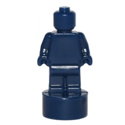 LEGO Minifigure Statuette - Dark Blue