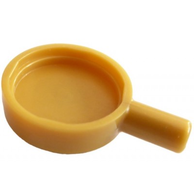 LEGO Minifigure Frying Pan - Pearl Gold