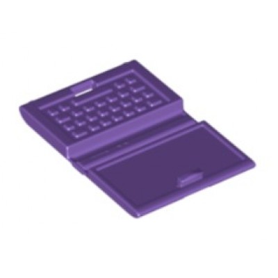 LEGO Computer Laptop - Dark Purple