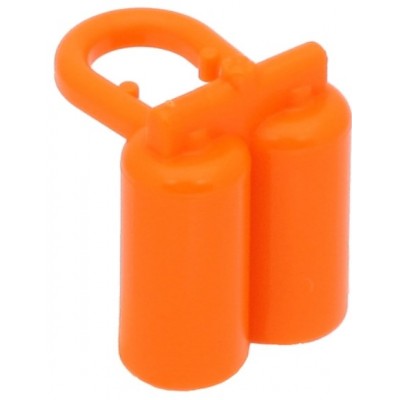 LEGO Minifigure Oxygen Bottles Airtank - Orange