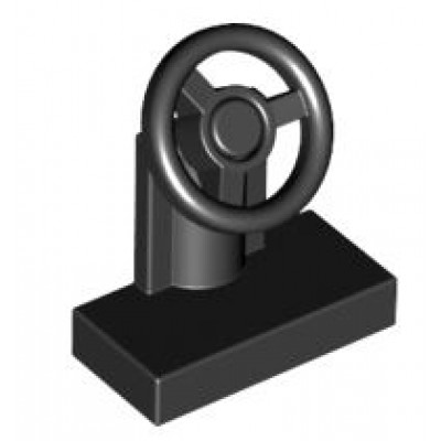 LEGO Steering Wheel with stand - Black