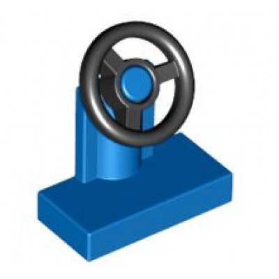 LEGO Steering Wheel with stand -Blue