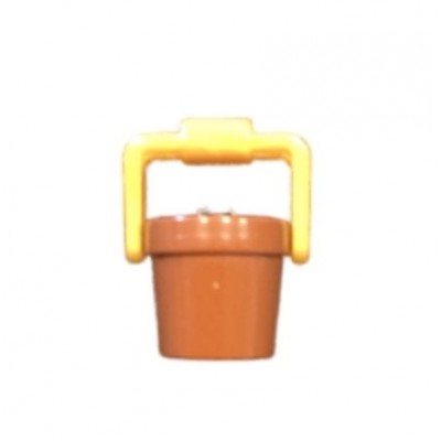 LEGO Bucket, Container - Reddish Brown