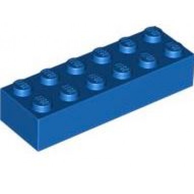LEGO 2 x 6 Brick Blue
