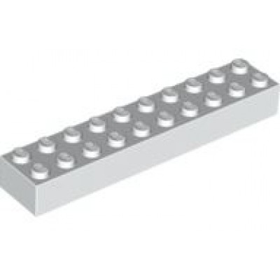 LEGO 2 x 10 Brick White