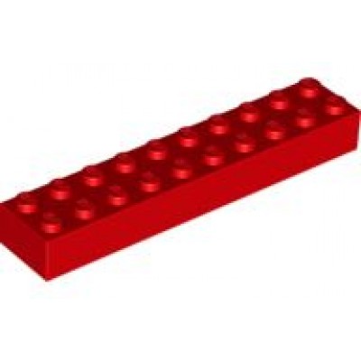 LEGO 2 x 10 Brick Red