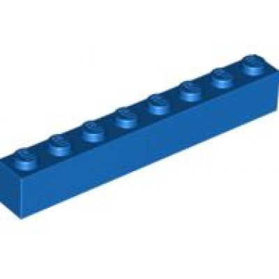LEGO 1 x 8 Brick Blue