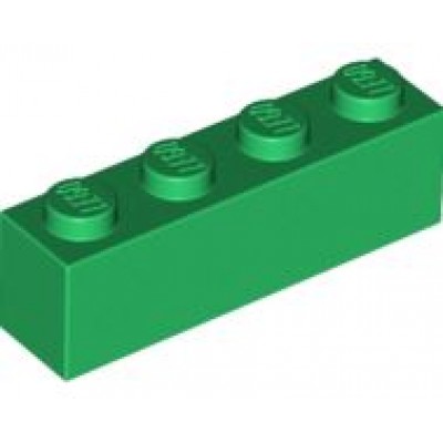 LEGO 1 x 4 Brick Green