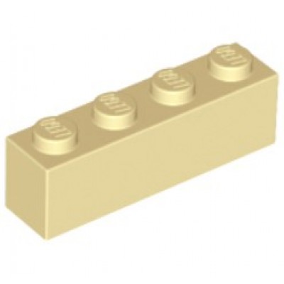 LEGO 1 x 4 Brick Tan